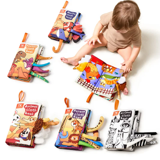 Soft Activity Books — custom baby toy manufacturing by LeelineToys