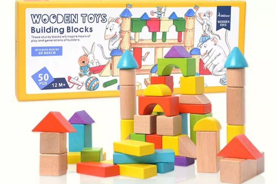 Wooden Building Block Sets