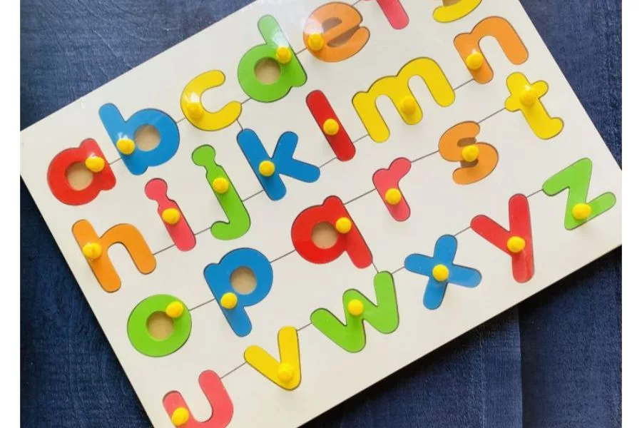 Wooden Puzzles And Peg Boards