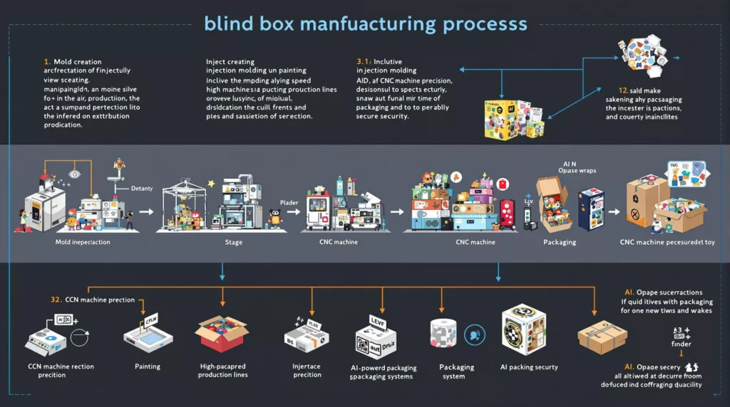 blind box toy production process