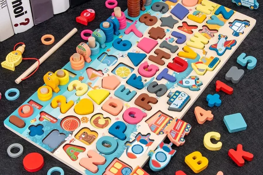 Alphabet, Counting, And Learning Boards