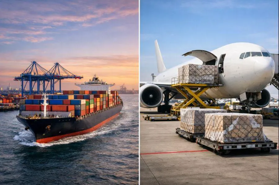 Air vs Sea Freight Decoded for Toy Importers