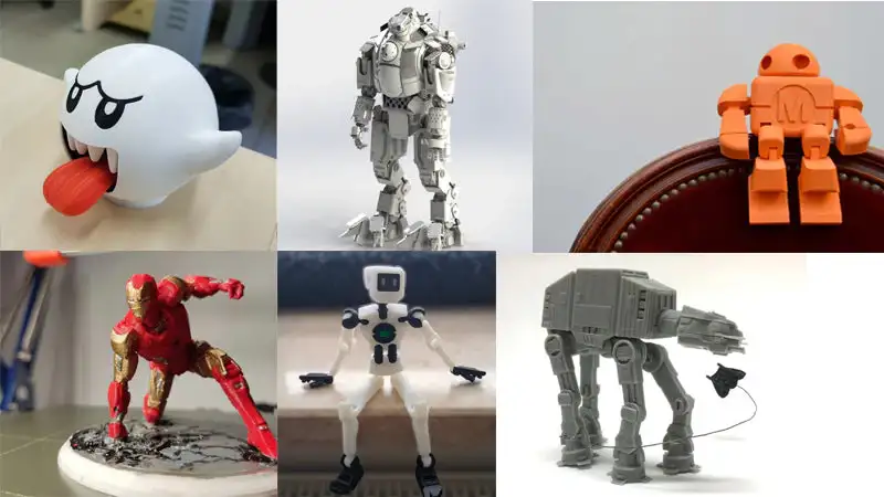Articulated Action Figures