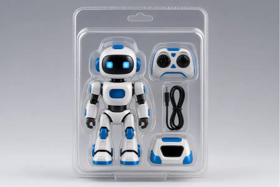 Clamshell Packaging for Electronic Toys