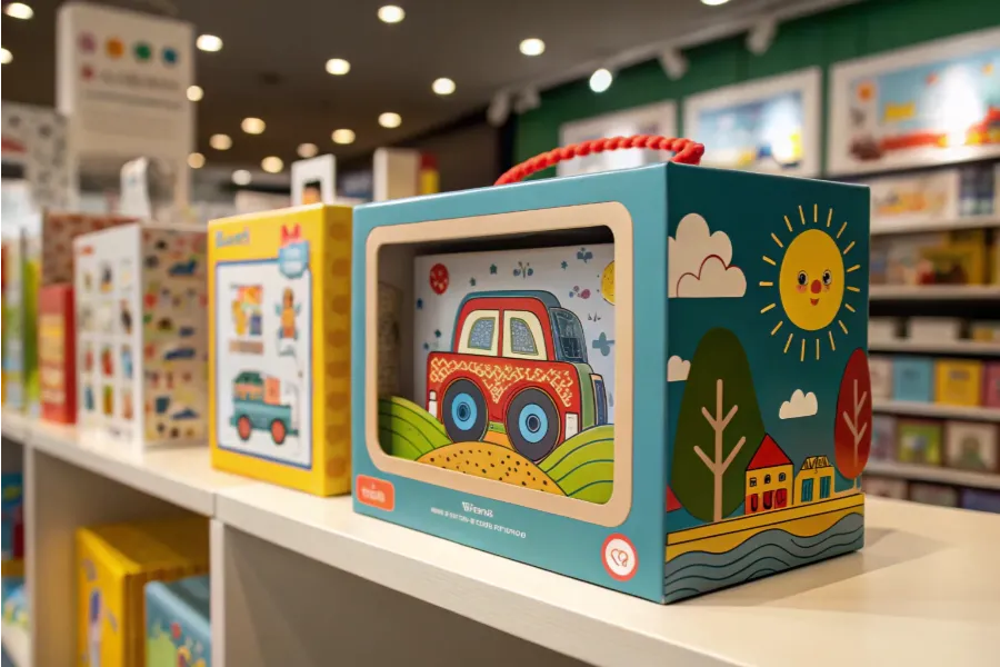 Design retail packaging