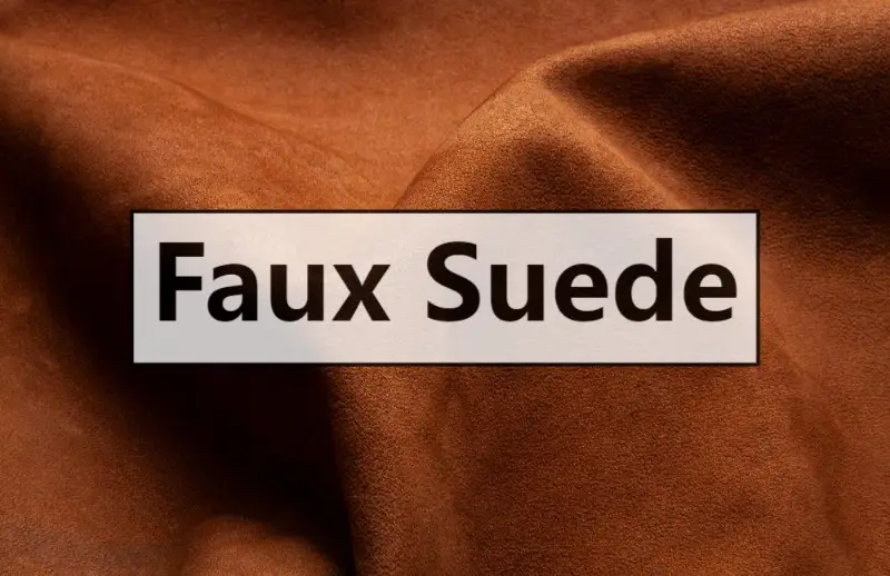 Faux Suede