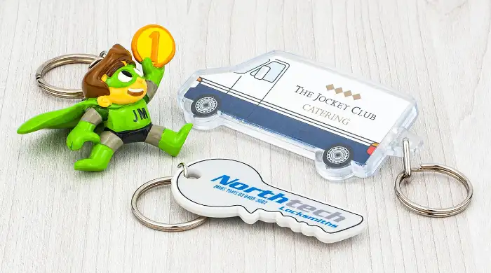 Hard Plastic Keychains