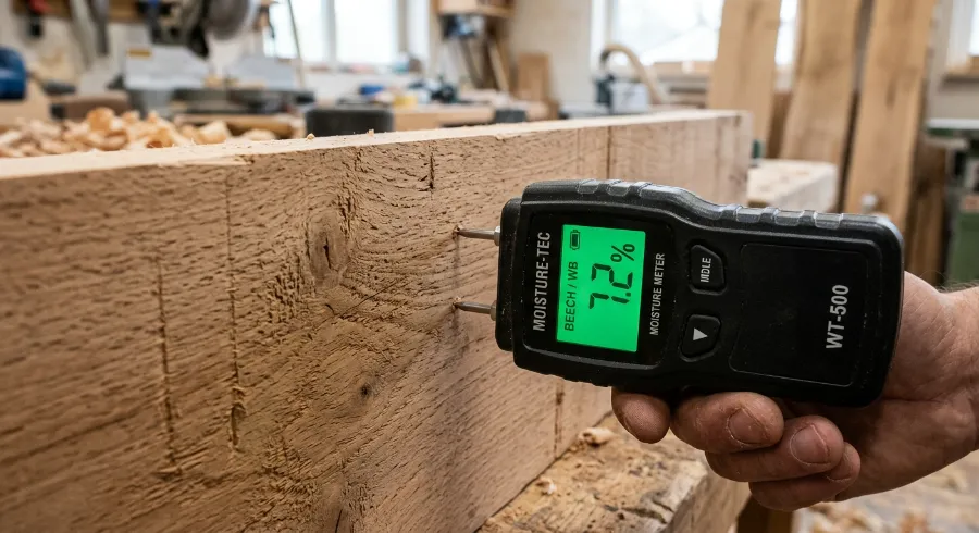 Inspect and Acclimate the Incoming Wood Stock