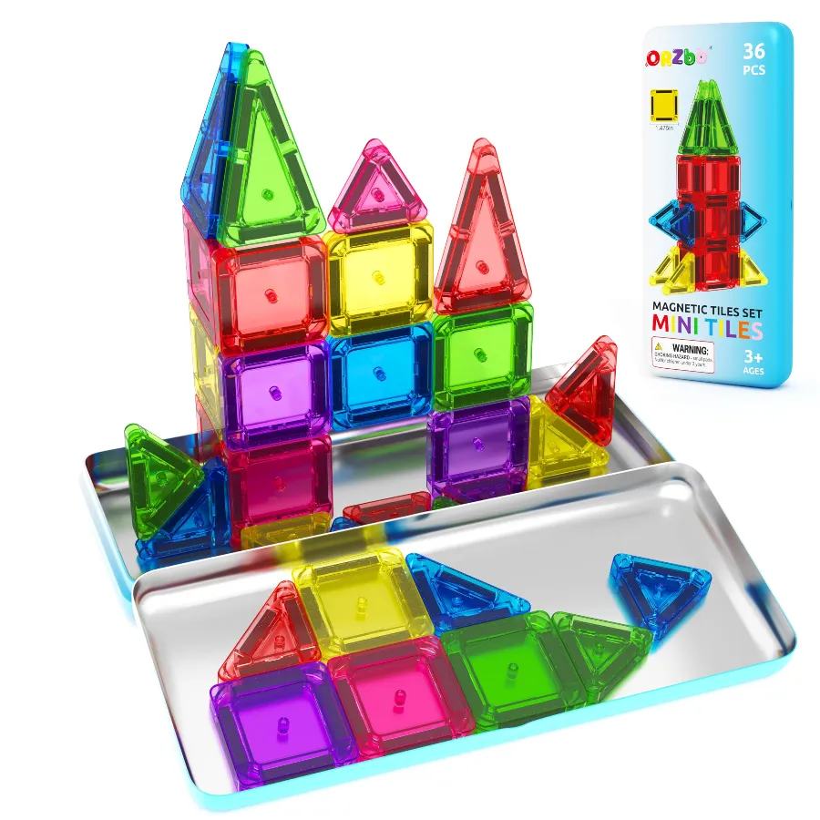 Magnetic Tiles and Learning Sets