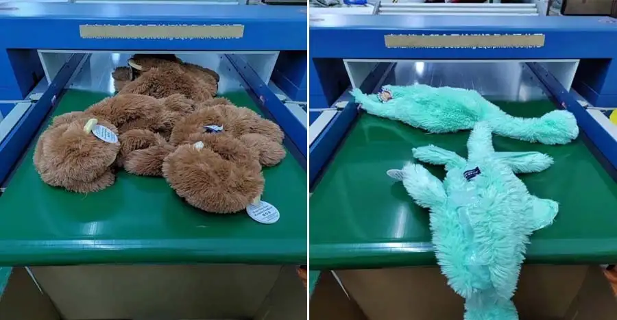 Needle Detection in plush production