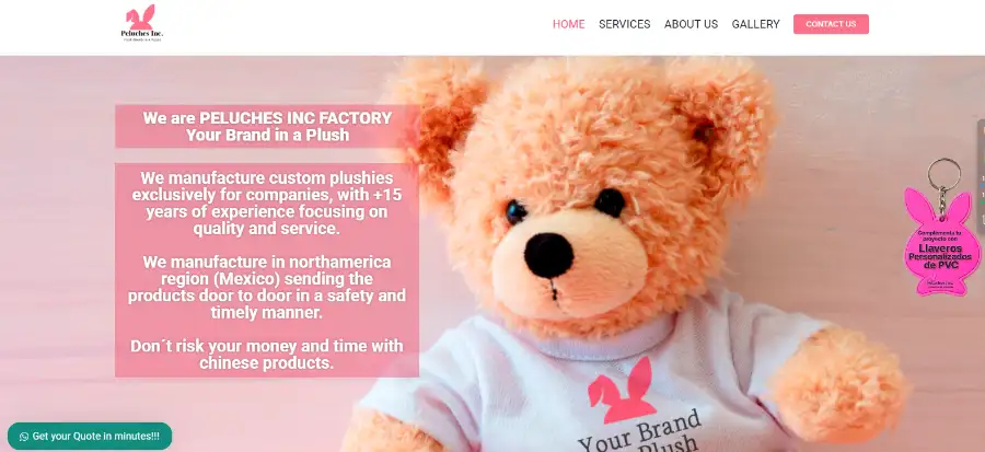 Peluches Inc.