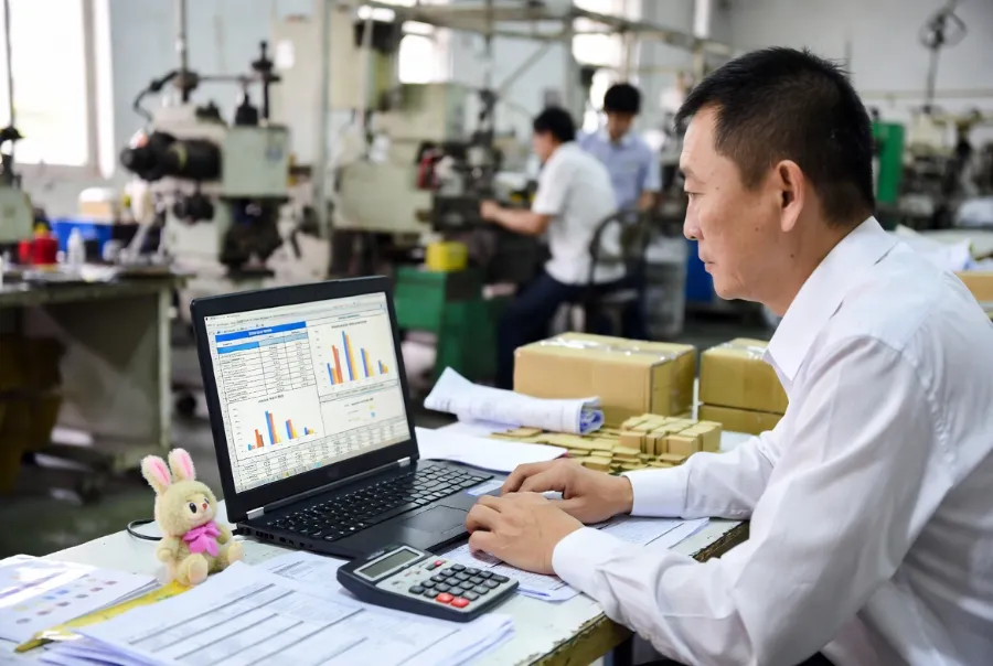 Separate ex‑factory unit price from true landed cost