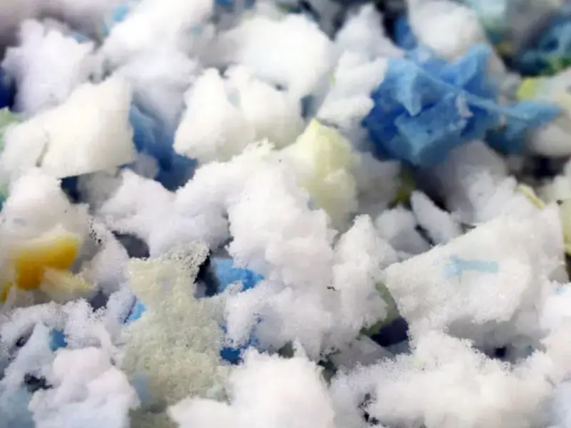 Shredded Memory Foam Pieces