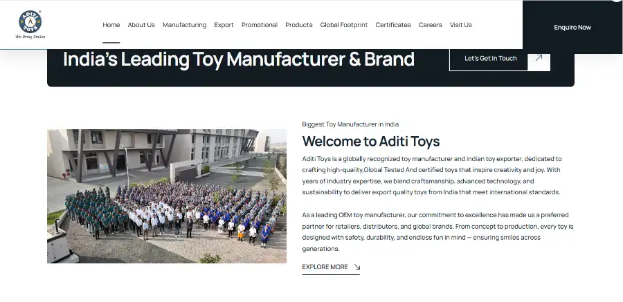 Aditi Toys Private Limited