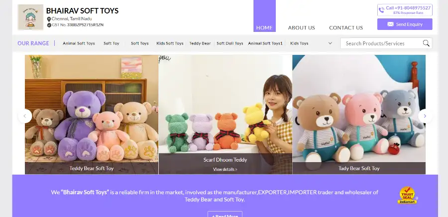 Bhairav Soft Toys