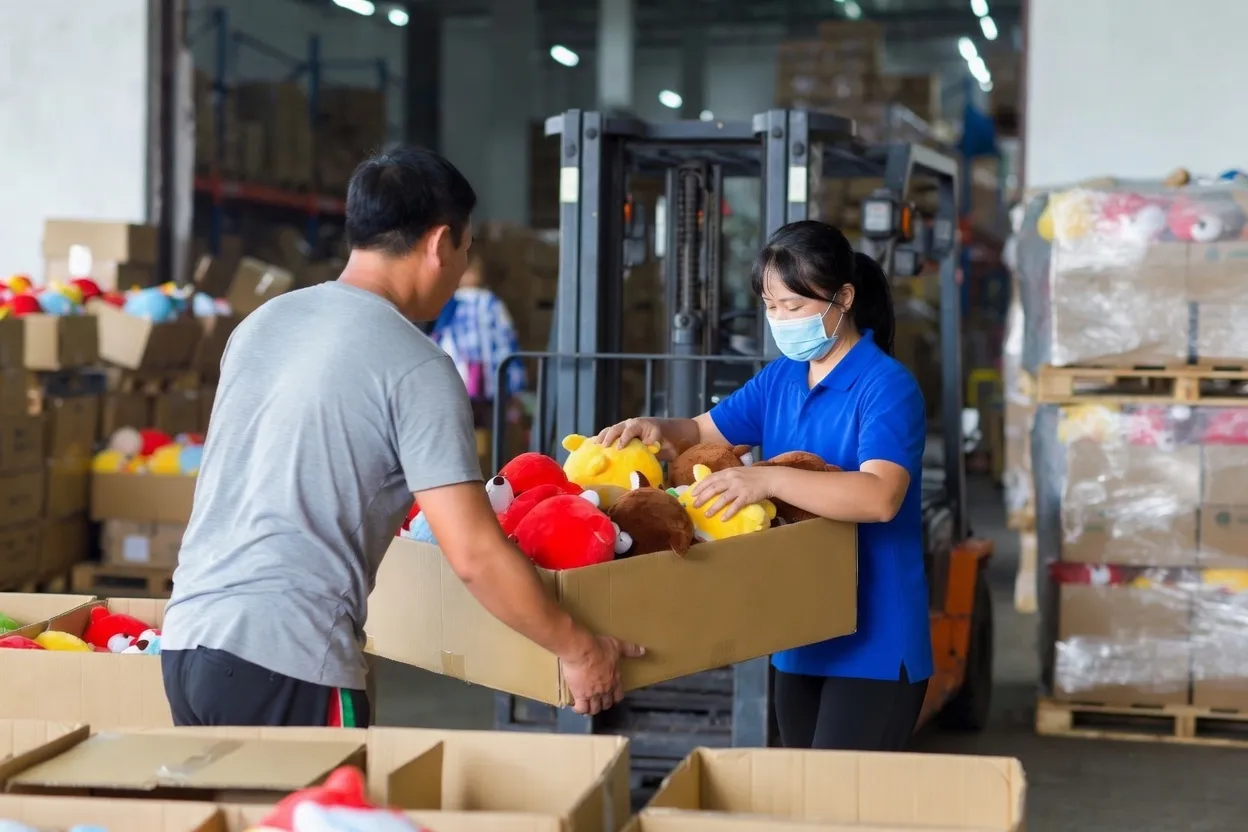 Map the Factory-to-Warehouse Workflow Diagram
