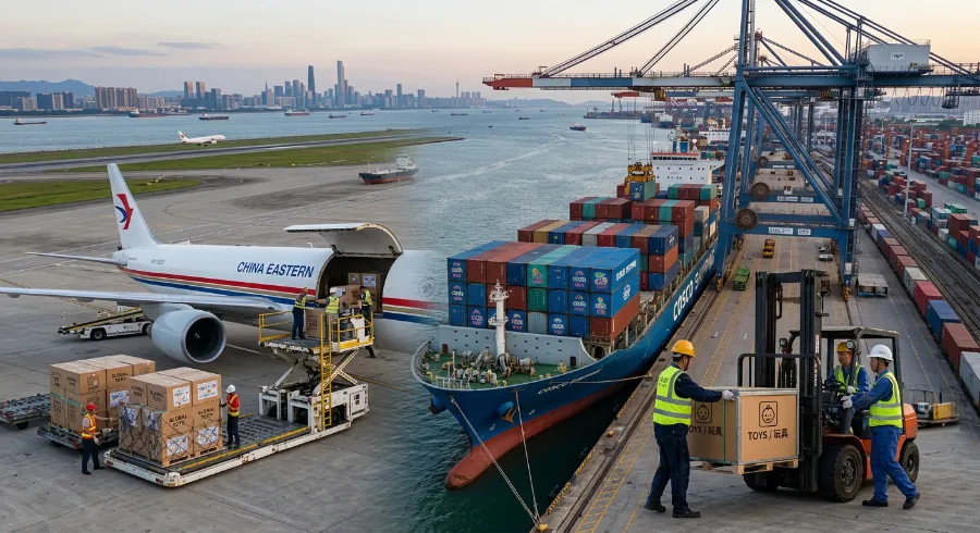 Air vs Sea Toy Shipping – Stop Guessing, Start Winning