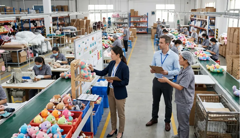 Plush Factory Audit Checklist – 5 Power Checks for Quality