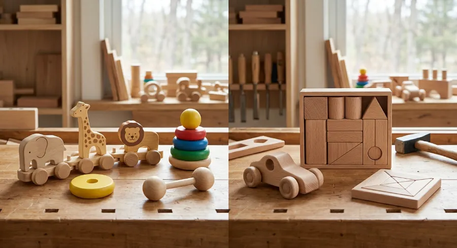 Rubberwood vs Beech Toys – Which Is The Best Pick for Kids?