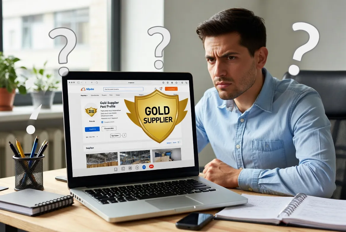 Gold Supplier Badge Blindness