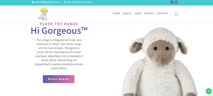 Hi Gorgeous Plush Toys