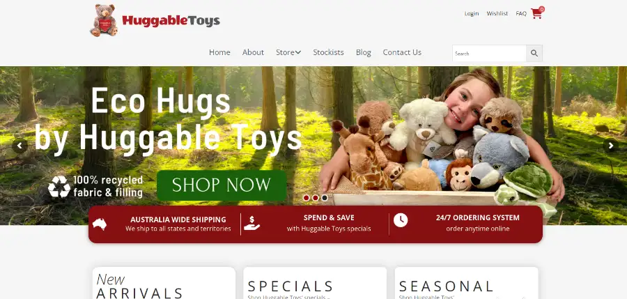 Huggable Toys
