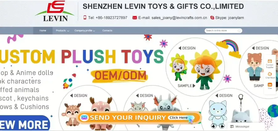 Shenzhen Levin Plush Toys