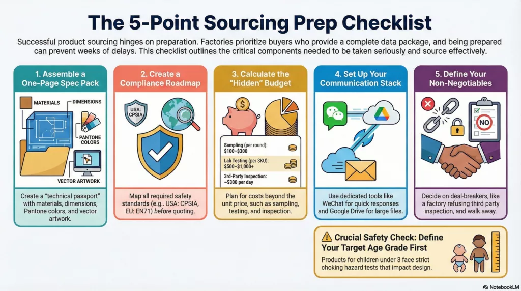 What You Need Before Sourcing