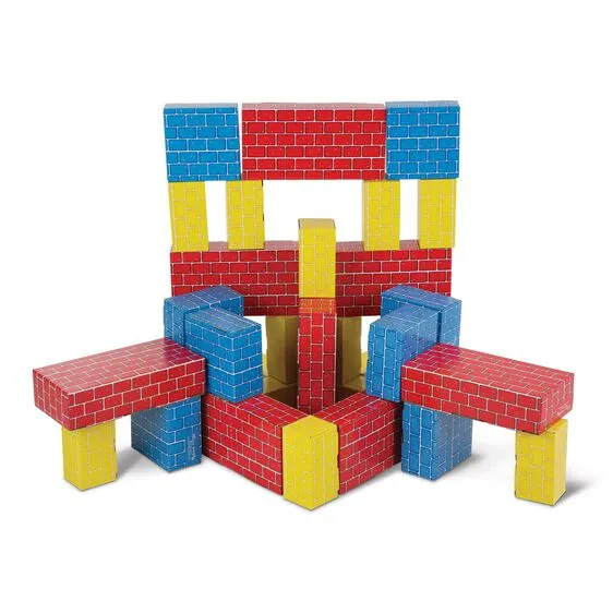 Jumbo Cardboard Blocks — custom building blocks