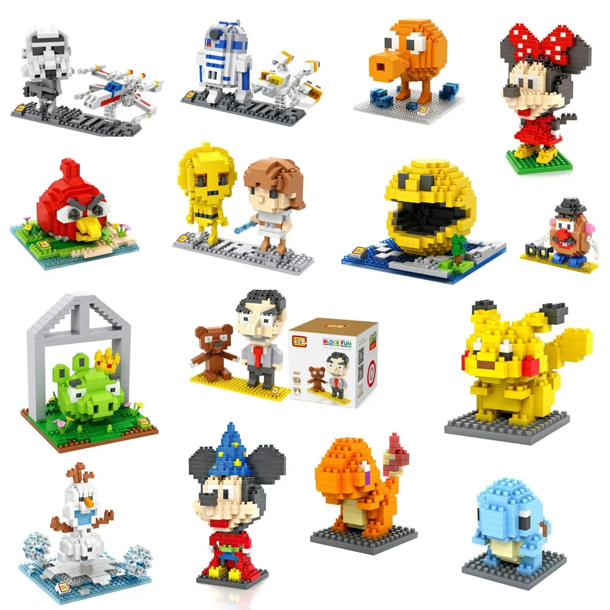 Mini Collectible Block Sets — custom building blocks