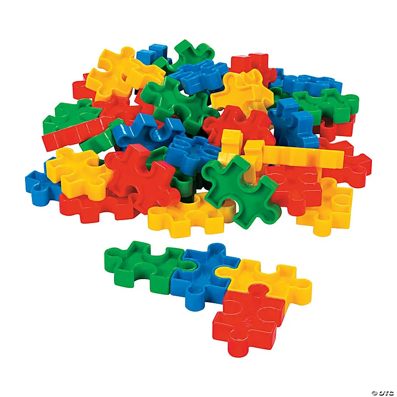 Puzzle-Integrated Blocks — custom building blocks