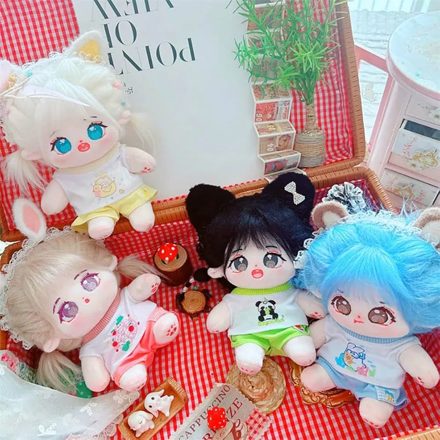 Custom anime plush character — kawaii chibi style plush toy manufactured by LeelineToys