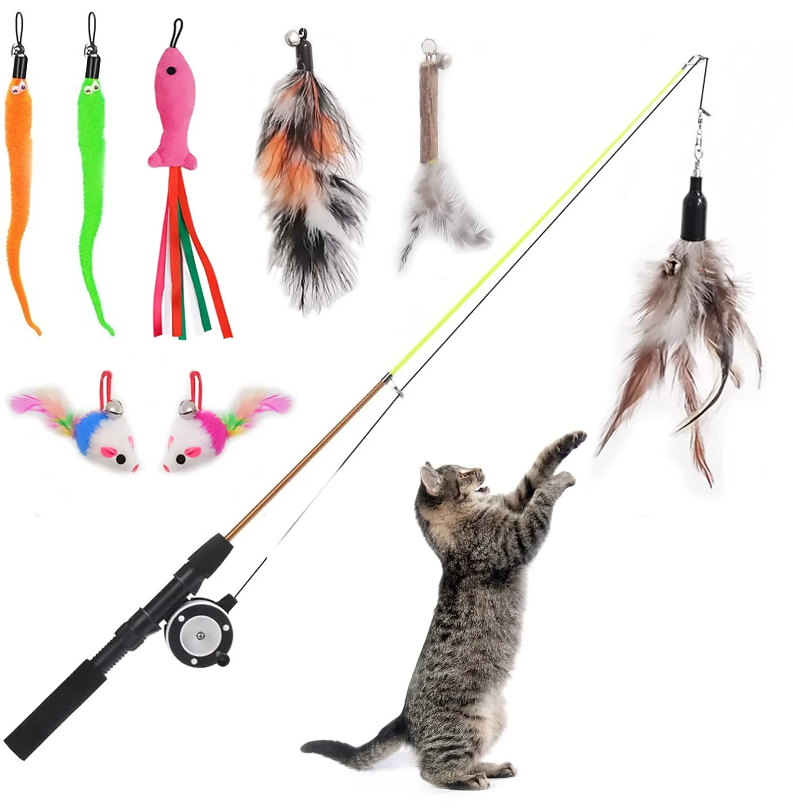 Wand & Teaser Toys — custom cat toy manufacturing by LeelineToys