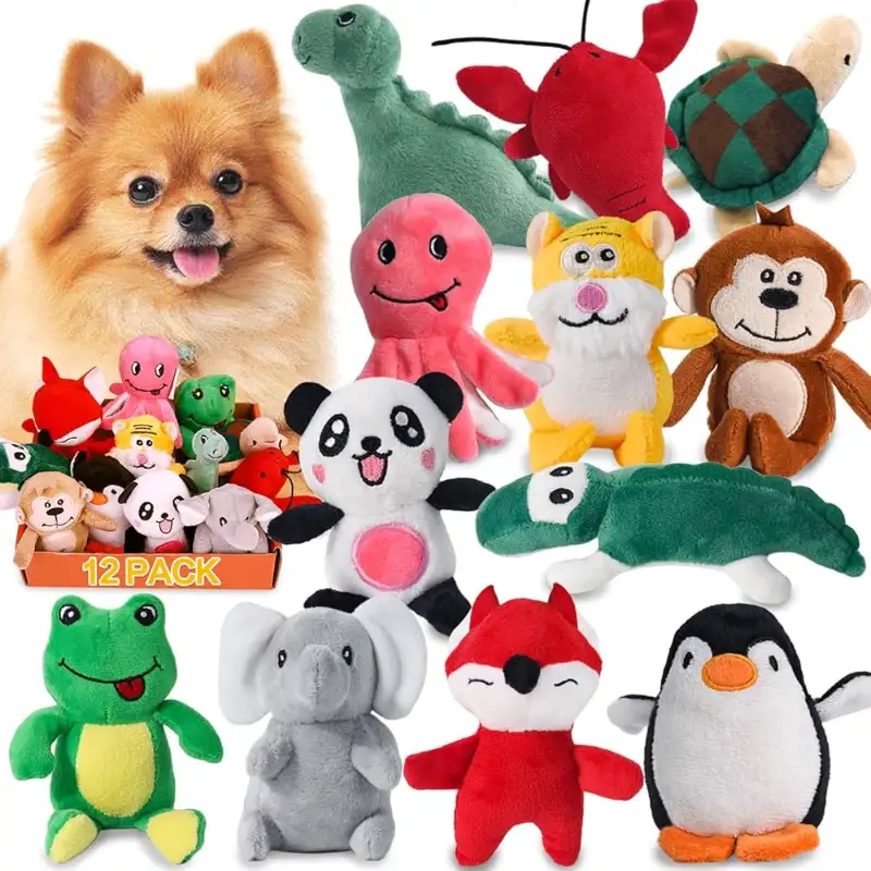 Plush & Squeaky Toys — custom dog toy manufacturing by LeelineToys