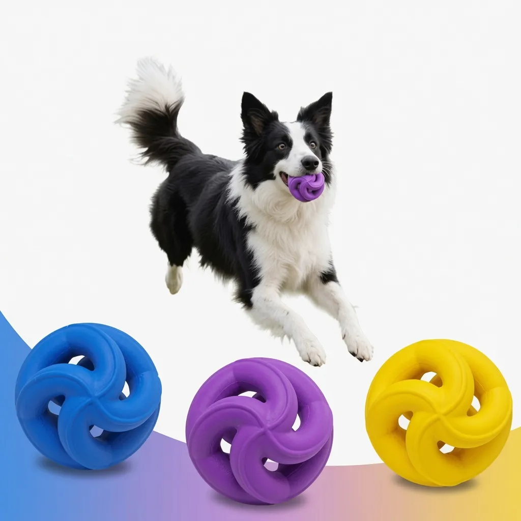 Natural Rubber — custom dog toy material
