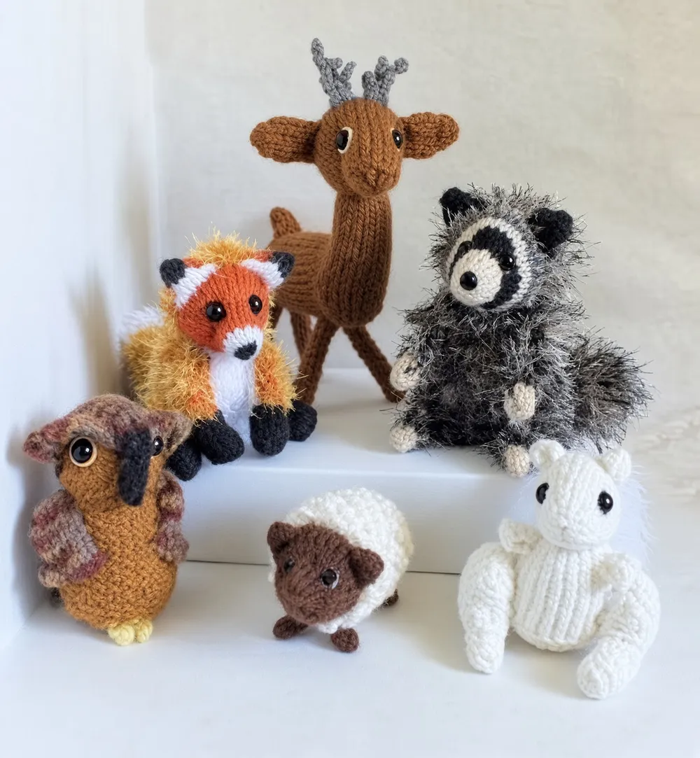 Knit Plush Animals — custom knitting toys manufacturing by LeelineToys