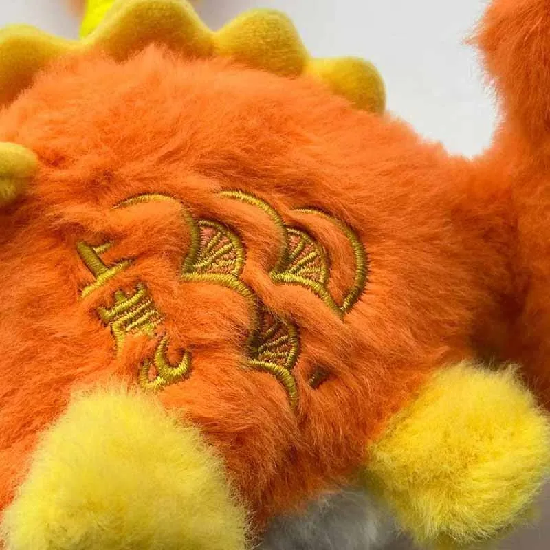 Branding & Embroidery — custom plush keychain by LeelineToys