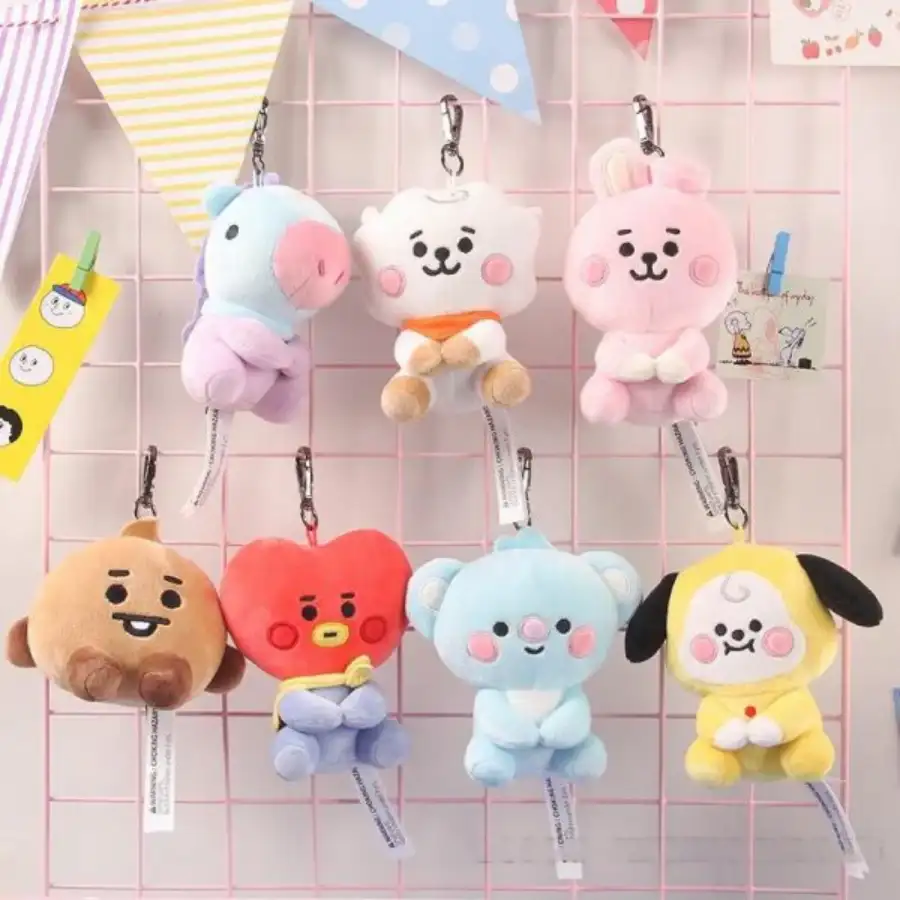 Materials & Fabrics — custom plush keychain by LeelineToys