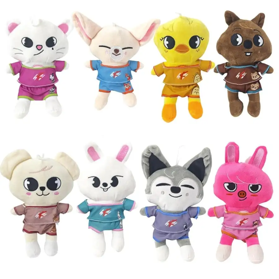 Character & Mascot Keychains — custom plush keychain by LeelineToys