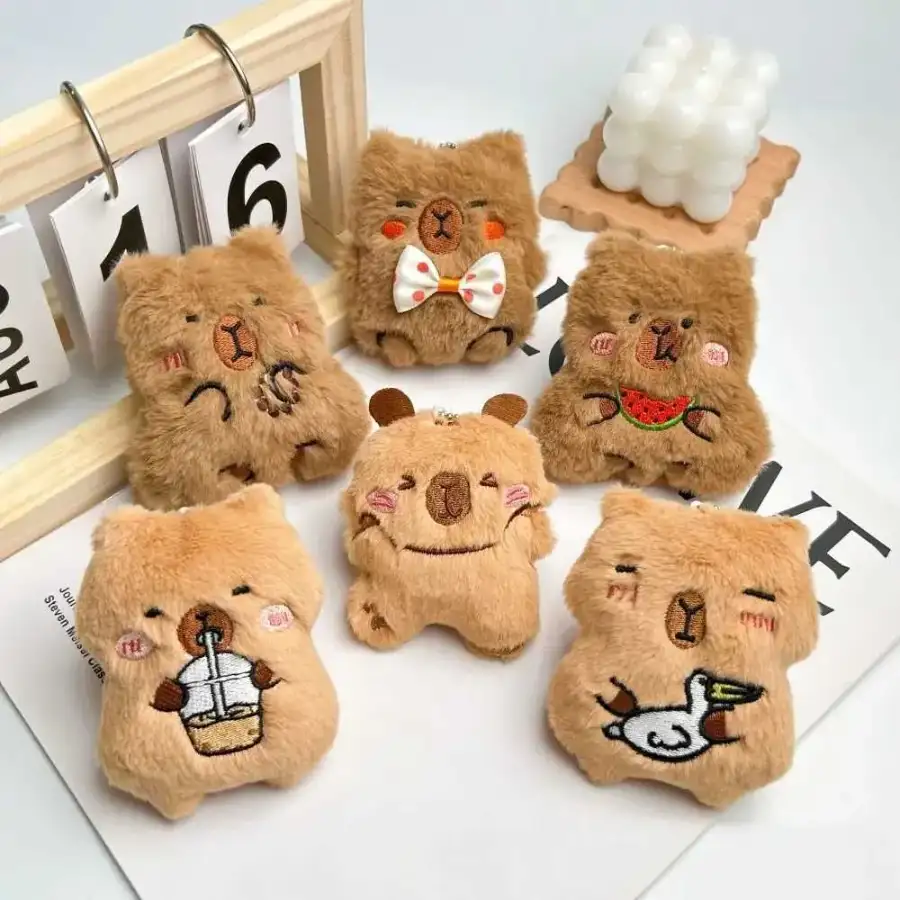 Promotional Plush Keychains — custom plush keychain by LeelineToys
