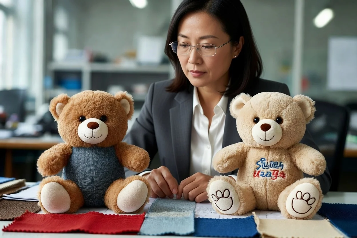 Design change evaluation — when plush toy modifications require new safety testing