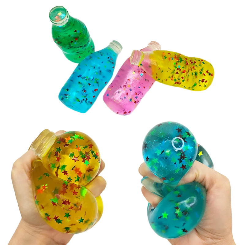TPR Gel stress toy surface — Clear & Smooth
