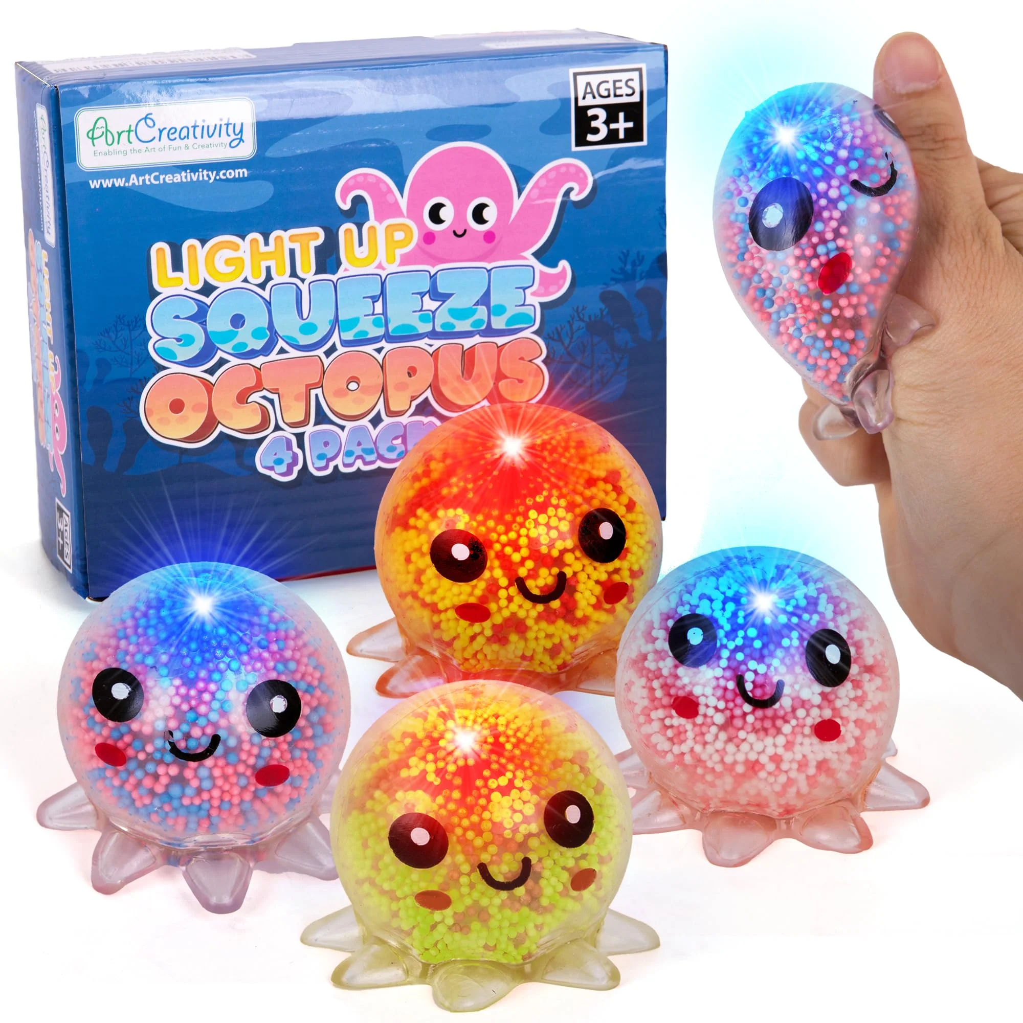 Light-Up Stress Toys — custom stress toy manufacturing