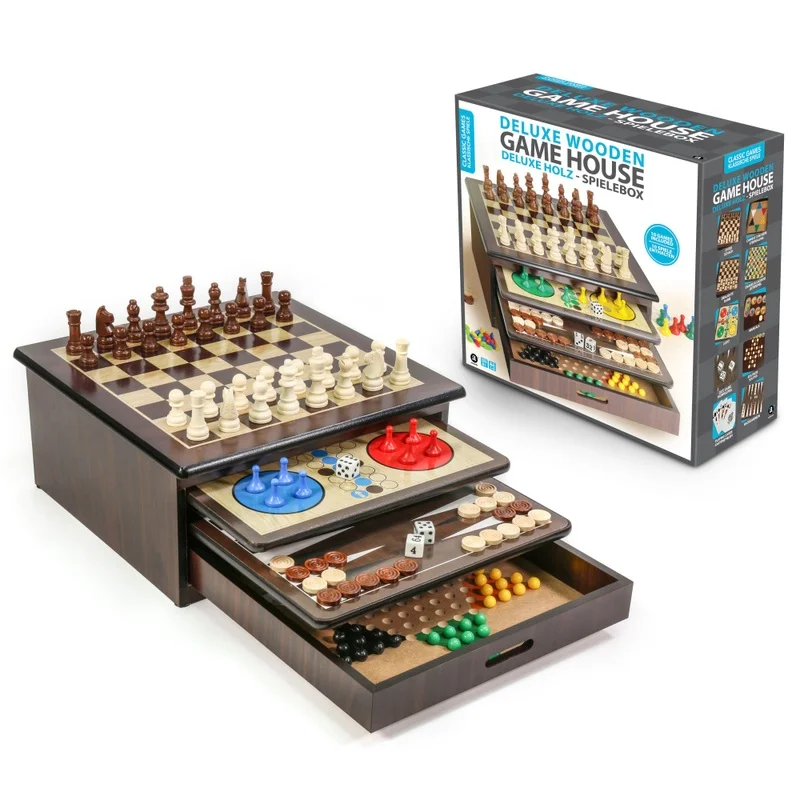 Wooden Board Games & Tabletop Toys