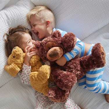 Heritage jointed mohair teddy bear with hand-stitched features