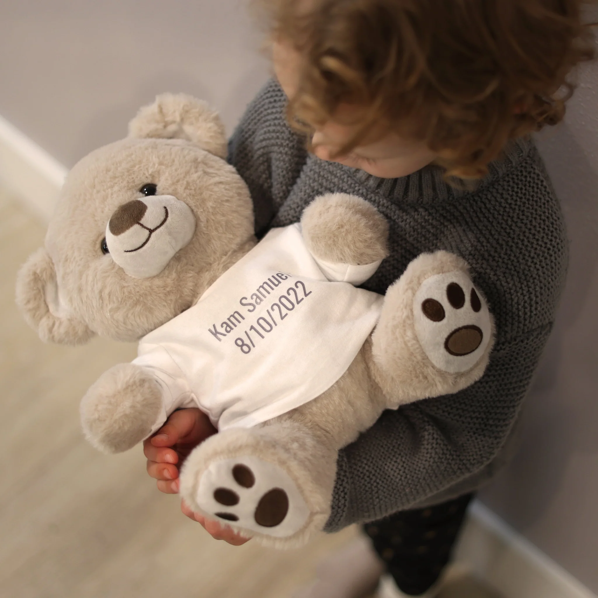 Luxury alpaca collector teddy bear with certificate of authenticity