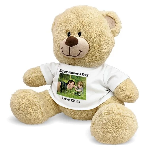 Custom Photo Teddy Bear
