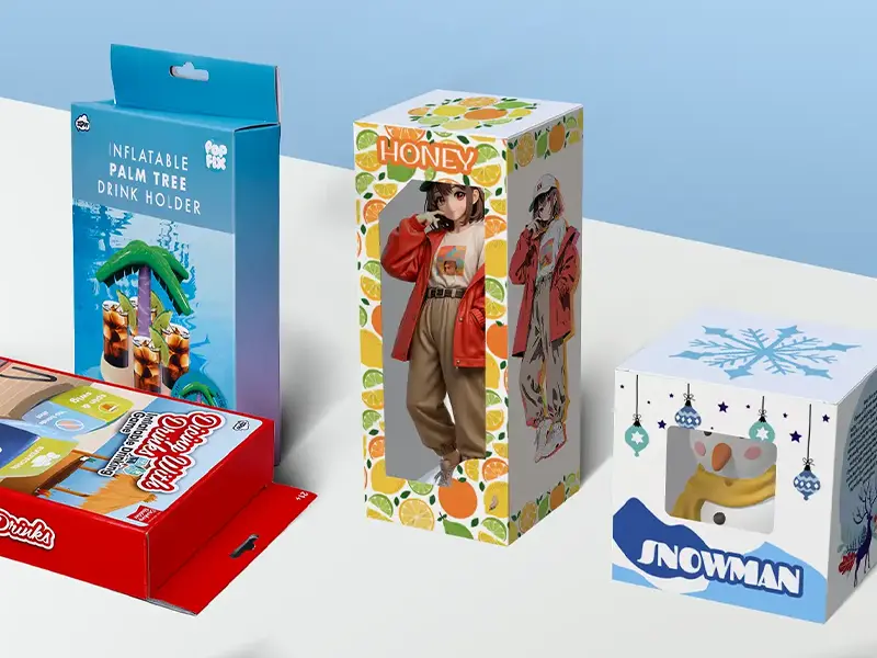 Premium toy packaging with unboxing experience — foil stamping and custom inserts